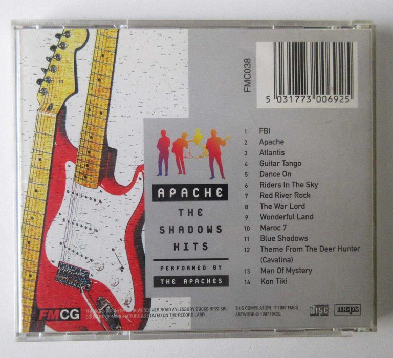 THE APACHES - The Shadows Hits (CD)