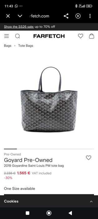 Bolsa Goyard Saint Louis