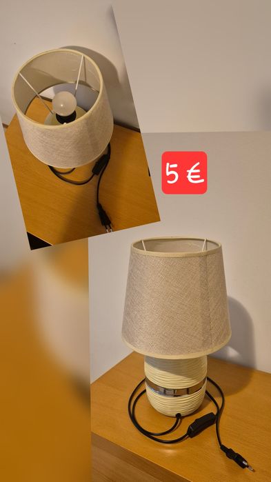 Candeeiro de Mesa de Cabeceira