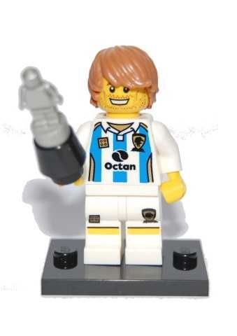 Lego Mini Figura - Jogador de Futebol