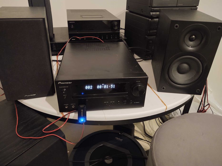 Mini wieża Pioneer aux cd usb