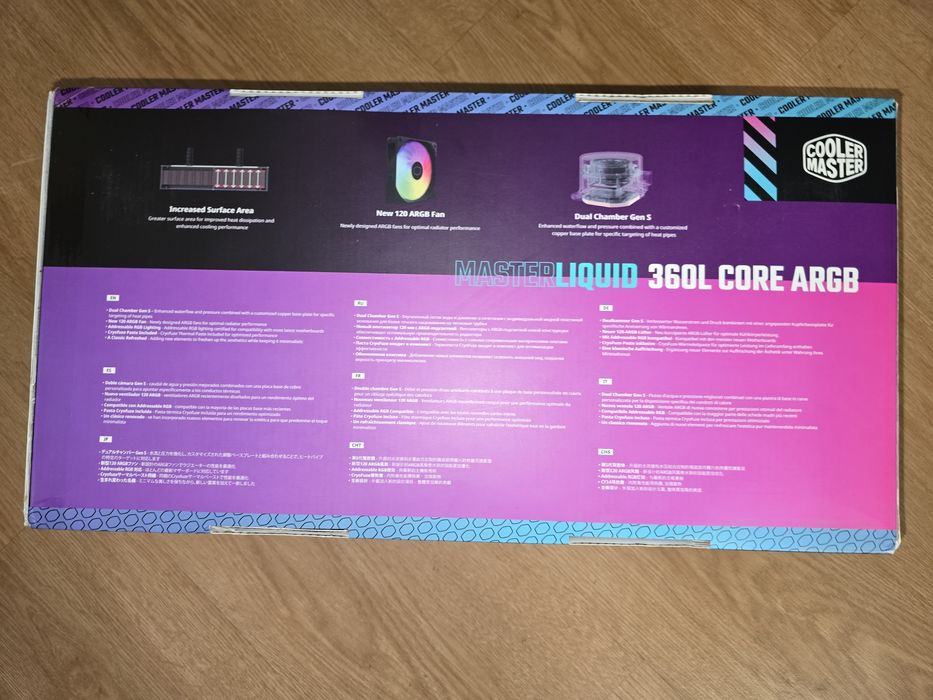 Cooler Master liquid 360 core ARGB