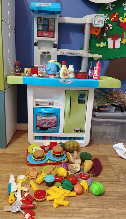 Kuchenka kuchnia plastikowa dla dzieci akcesoria