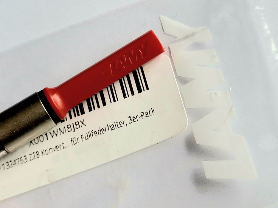 LAMY SAFARI EF pióro wieczne nowe nabój i konwerter tłoczek niemieckie