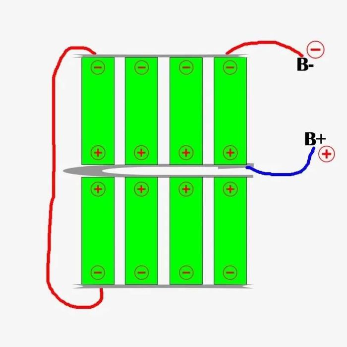 корпус PowerBank 22.5W 8x 18650