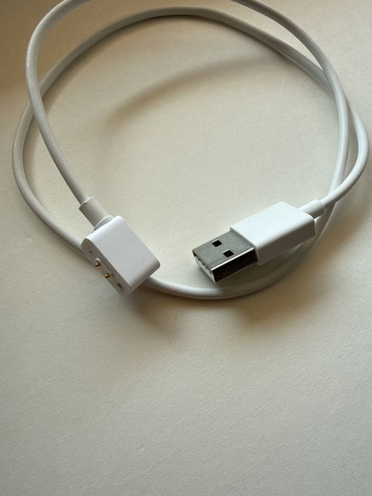 Магнітний USB кабель для Xiaomi Mi Smart Band 8 Active White
