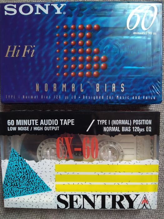 Аудиокассеты касеты аудио кассеты новые sony