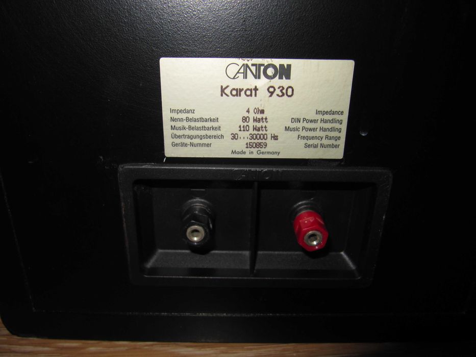 CANTON Carat 930 (80/110W) ОРИГІНАЛ - ЭТАЛОННІ Акустичні Системи