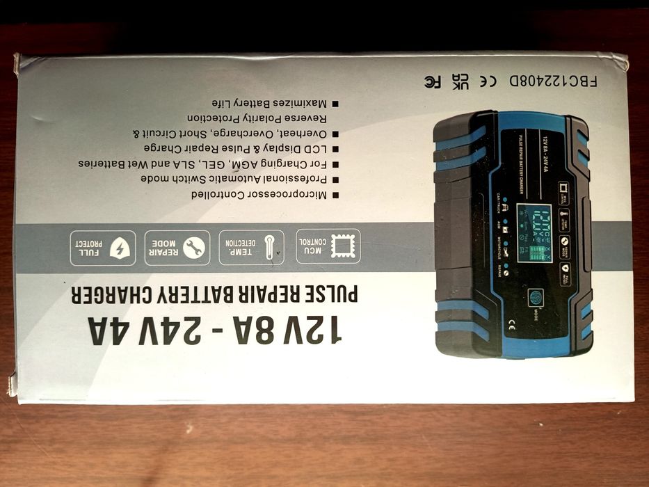 Импульсное Зарядное Устройство FOXSUR 12V 8A / 24V 4A