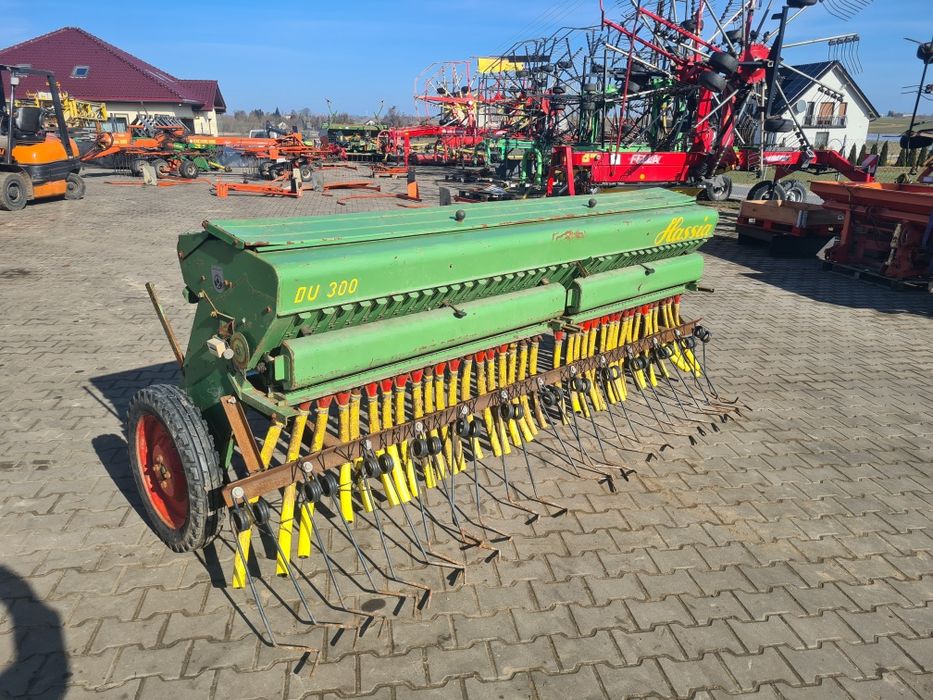 Siewnik HassiadU 300  3 m do traw/zboża amazone/agromasz