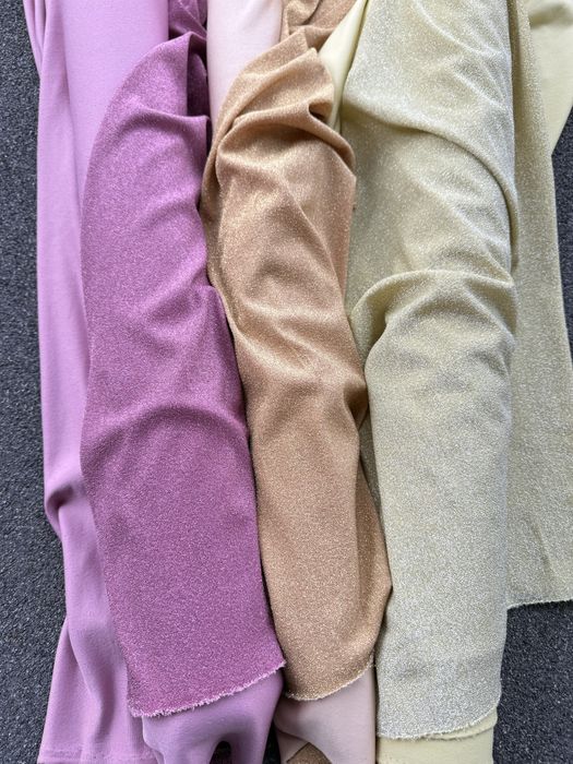 Ткань опт / трикотаж люрекс - от 3 м