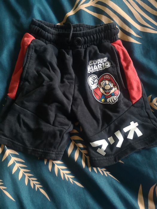 Spodenki super mario 122 cm