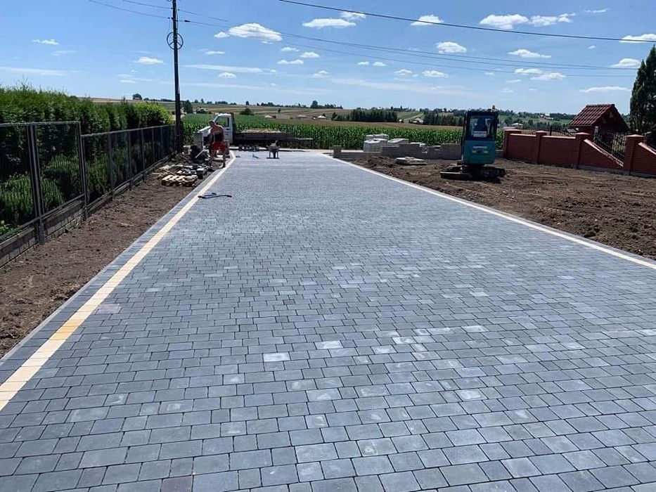 Prace ziemne, melioracje, wyburzenia, utwardzanie terenu, brukarstwo