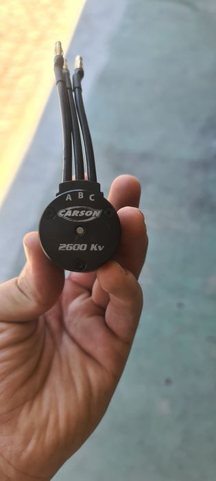 Motor e esc Carson para carro rc
