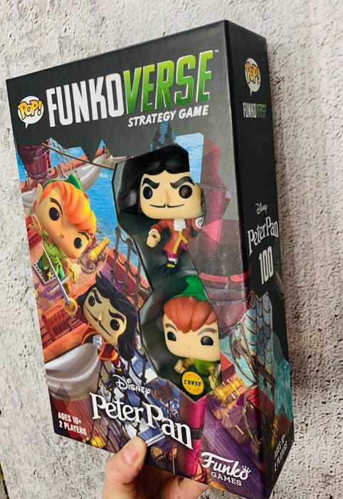 Настілька гра Funkoverse Пітер Пен (2 фігурки) | Funkoverse Peter Pan
