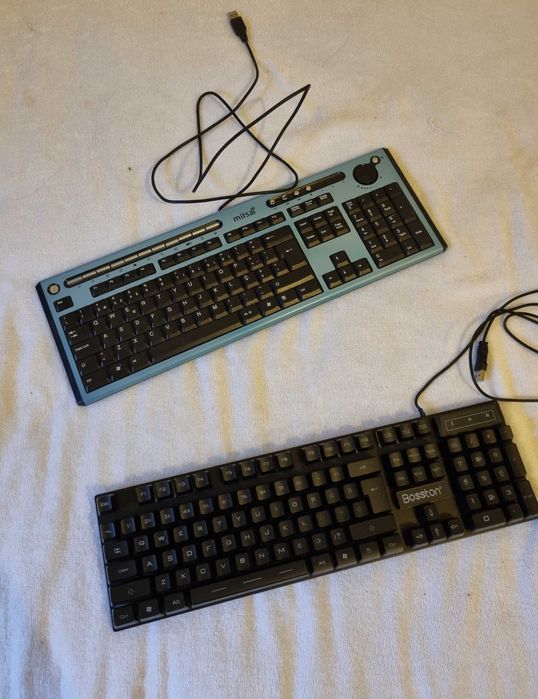 Teclados para Computador vários tipos usados a trabalhar434644892506531841