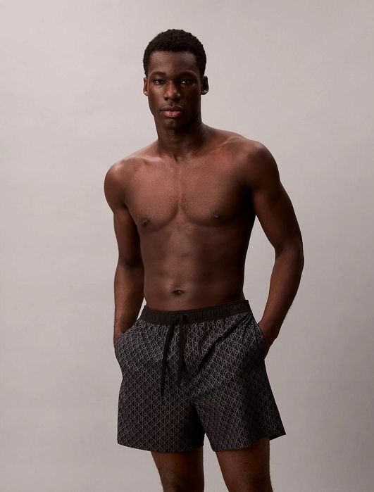 Шорты-плавки calvin klein (ck allover mono swim shorts) с америки m,l