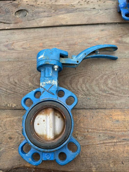 Запорная арматура задвижки(кран межфланцевый баттерфляй), клапана Б/У