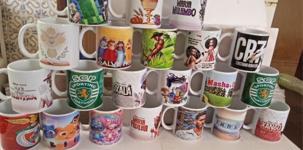 Lindas canecas entidades