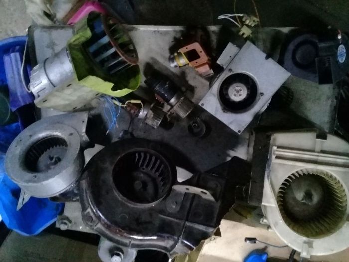 нагнетатель воздуха ракушка