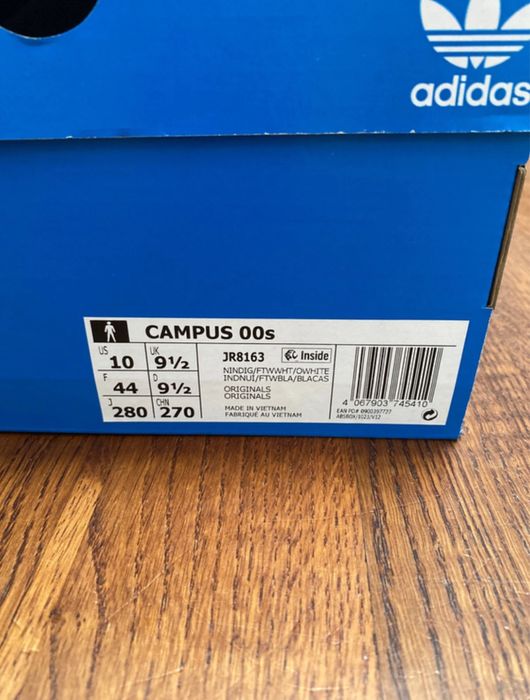 Buty Do Chodzenia Szkoły Adidas Campus 00s niebieskie granatowe streetwear sneakersy