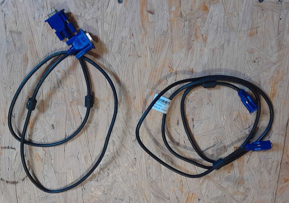 Kable monitorowe VGA cena za 2 szt.