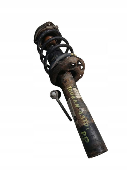 amortyzator sprężyna prawy przód vw touran i 1.9 tdi 1t0413031bq