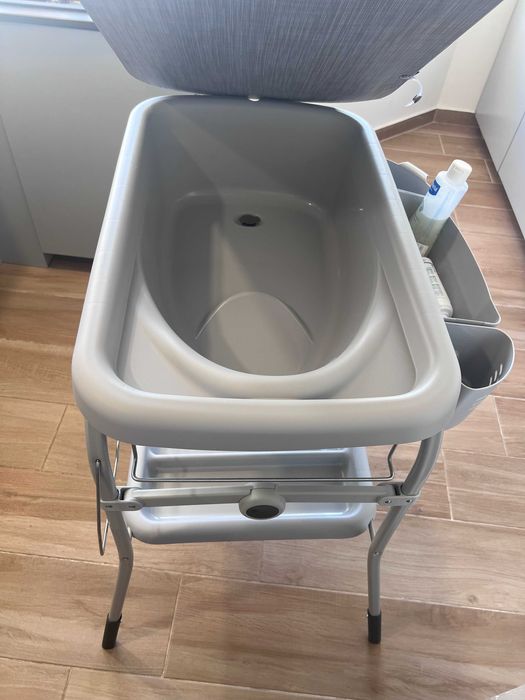 Banheira Cuddle & Bubble Chicco – Como Nova!