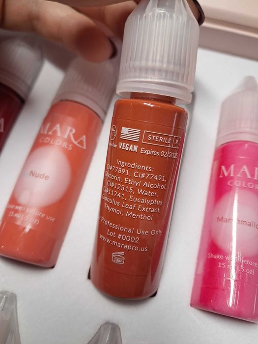 pigmenty MARA makijaż permanentny