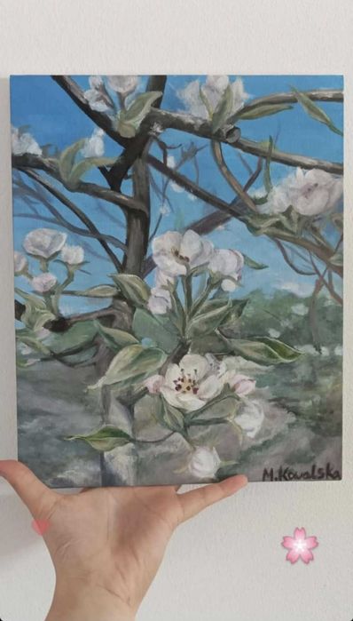 Obraz akrylowy jabłoń