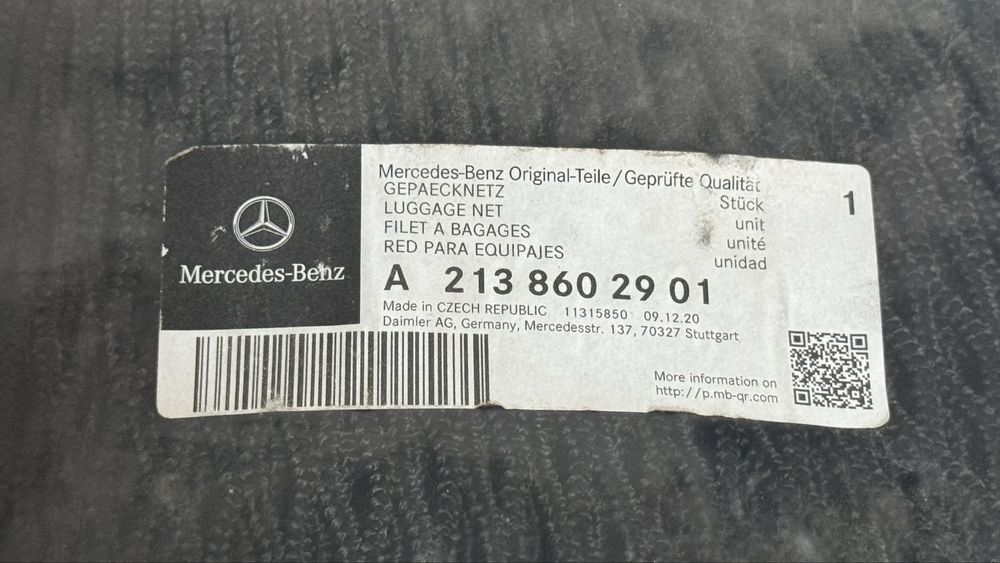 Mercedes classe C Rede da mala