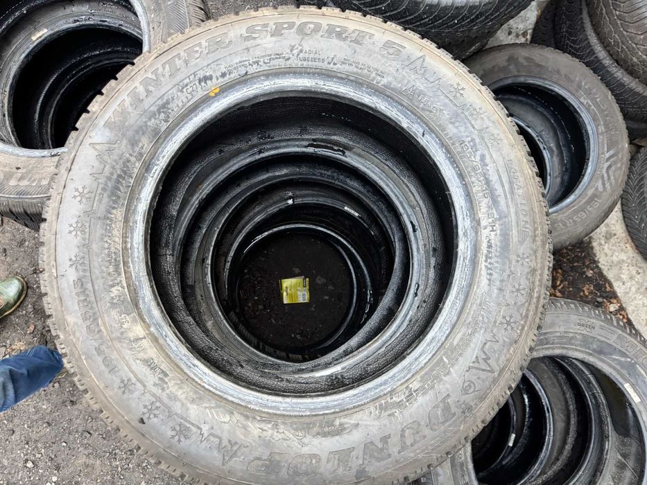 Шини DUNLOP 195/65 R15, Winter Sport 5, зимова резина