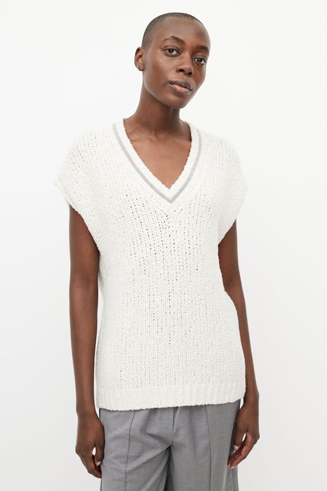Шерстяний жилет brunello cucinelli