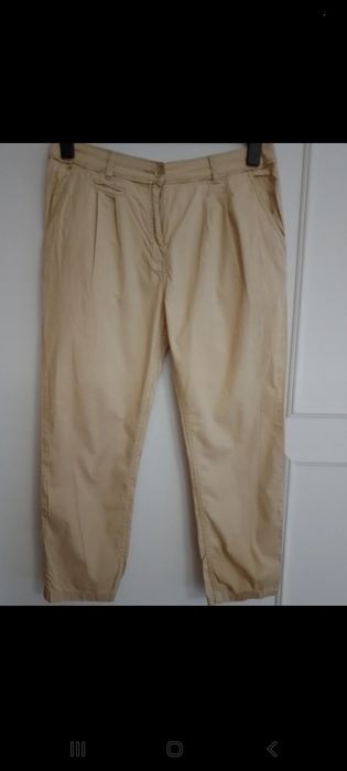 Calça H&M Homem, beje.