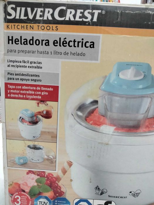 Maquina de gelados silvercrest - NOVA embalada