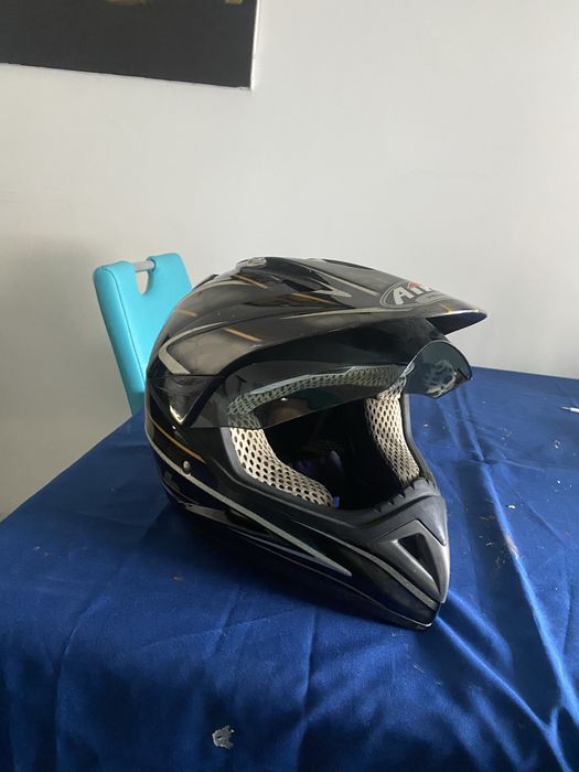 Capacete de mota