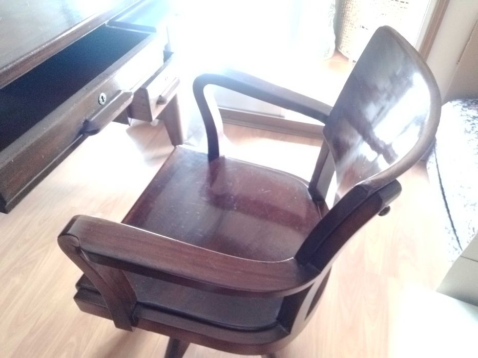 Secretária antiga arte nova