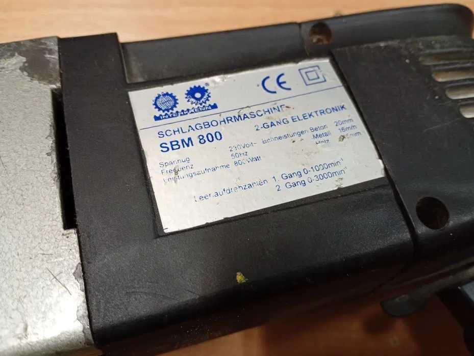 Niemiecka wiertarka Interkrenn SBM800 Komis Madej Tarnów