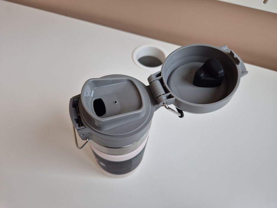 Термокружка Stanley GO Bottle The Quick Flip 0.47 л Rose Quartz термос