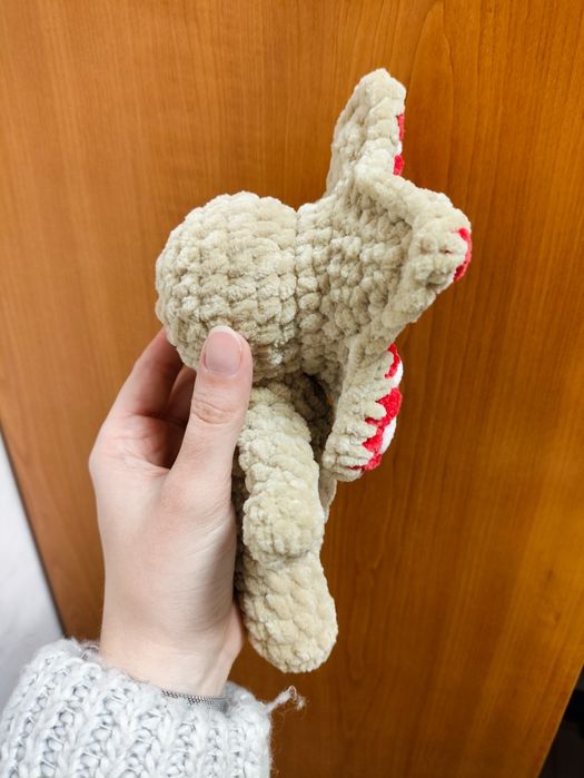 Demogorgon maskotka, amigurumi pluszak na szydełku stranger things