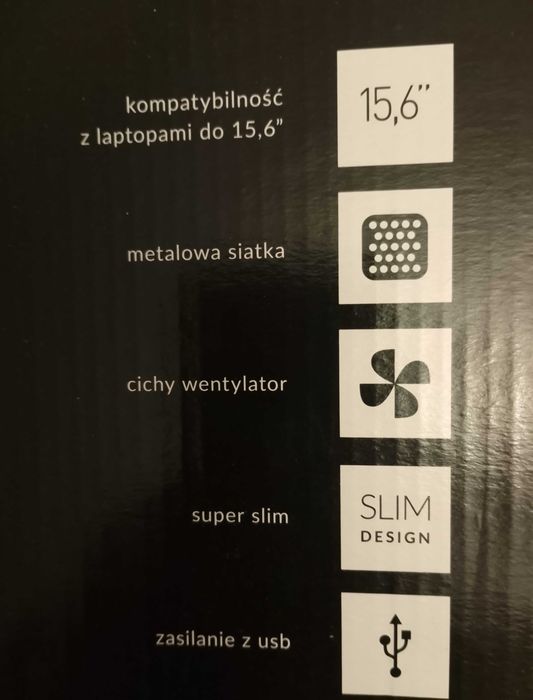 podkładka pod laptopa chłodząca