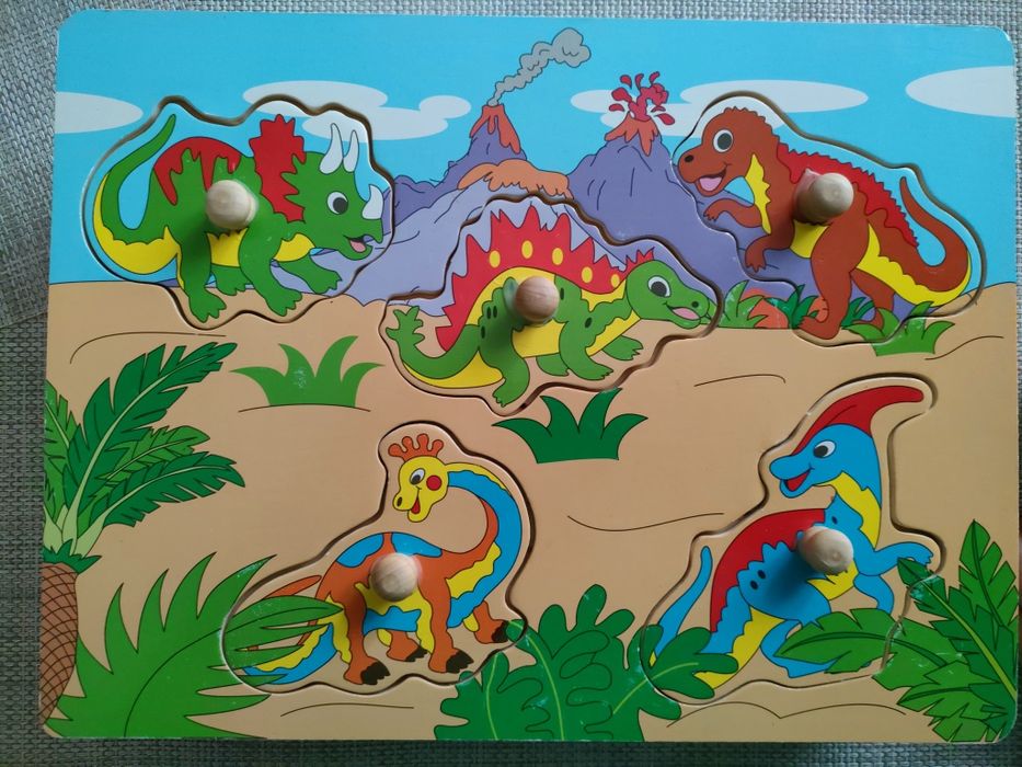 Układanka, puzzle drewniane