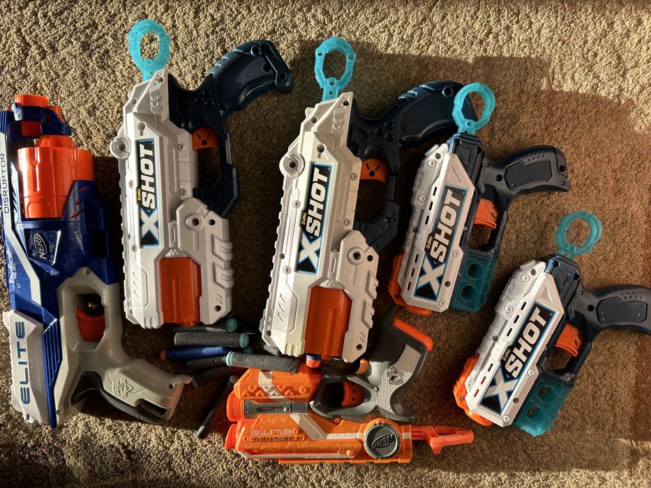 Бластер NERF, X-SHOT