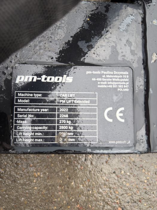 Podnisnik nożycowy PM-Tools