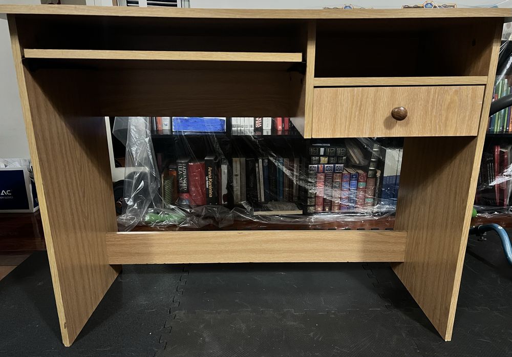 Secretaria  100cm com gaveta