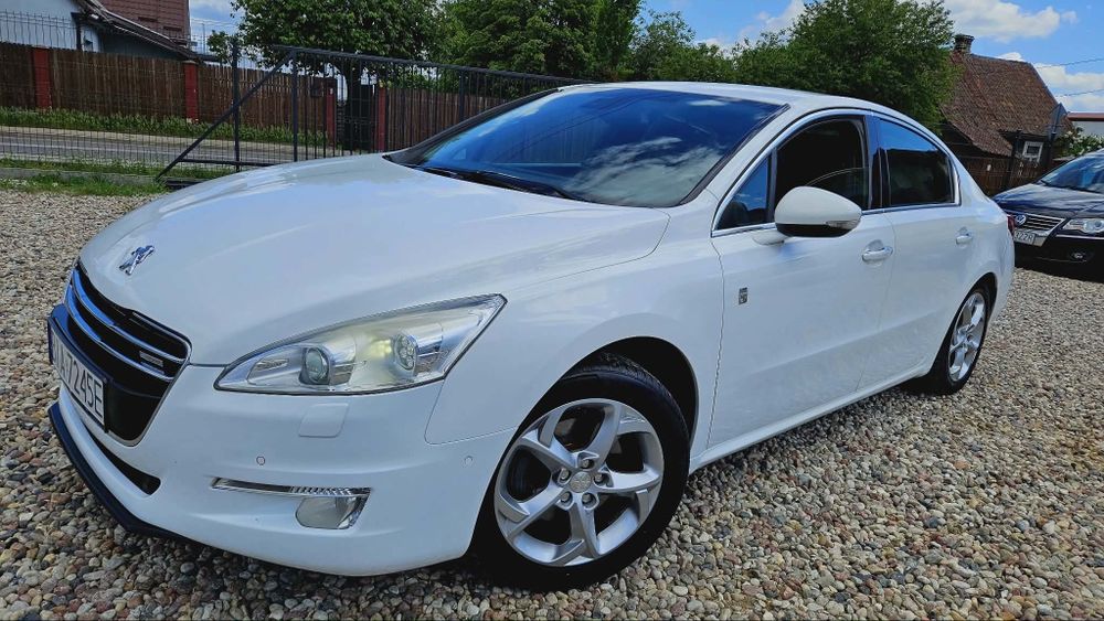 Peugeot 508 I Sedan 2.0 Hybrid4 200KM 2014r. automat, 4x4, bogata opcja, zamiana