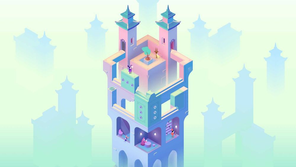 Monument Valley The Trilogy Switch Nintendo Switch - trzy gry, pakiet, zestaw pięknych gier logicznych