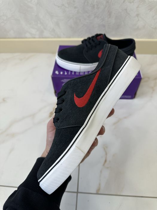 ОНИГІНАЛ Nike Stefan Janoski SB GS 'Black University Red' 525104-028
