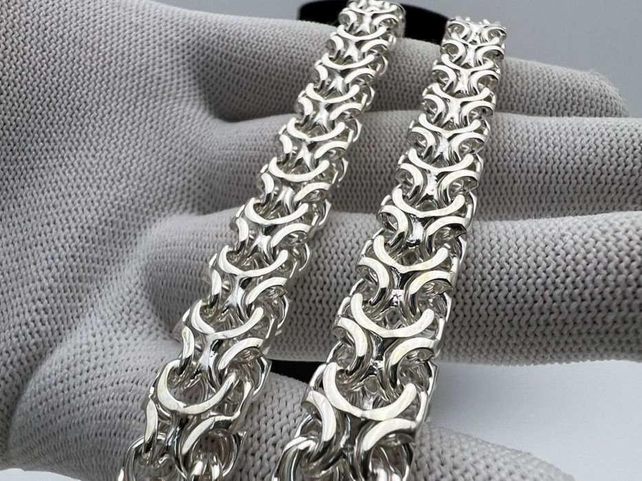 Срібні ланцюжки Рамзес серебряная цепочка серебро 925  срібна мужская