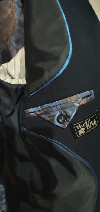 Garnitur młodzieżowy granatowy 170/92/82